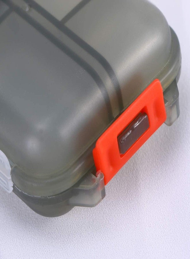 AVMPHD Double Layer Pill Organizer Pill Case with 10 Compartments Portable Mini Travel Pills Box Medicine Carry Box Seal Storage Container Holder for Outdoor Camping Home Travel (Multicolor) - Image 4